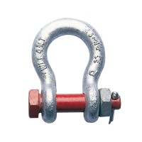 Shackle w screw/splint, 3250kg